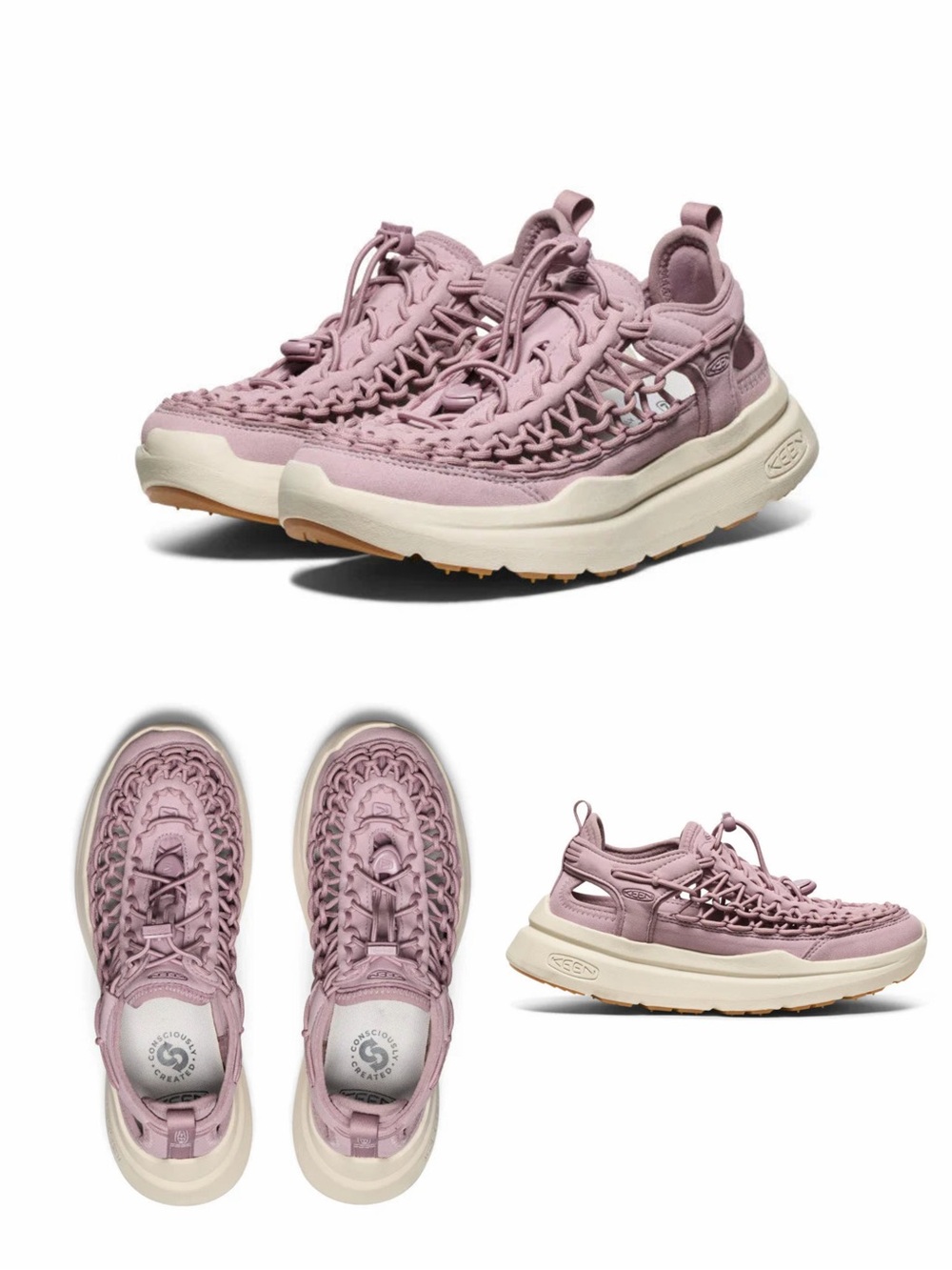 KEEN Women's Uneek Canvas Shoes size 6.5 New